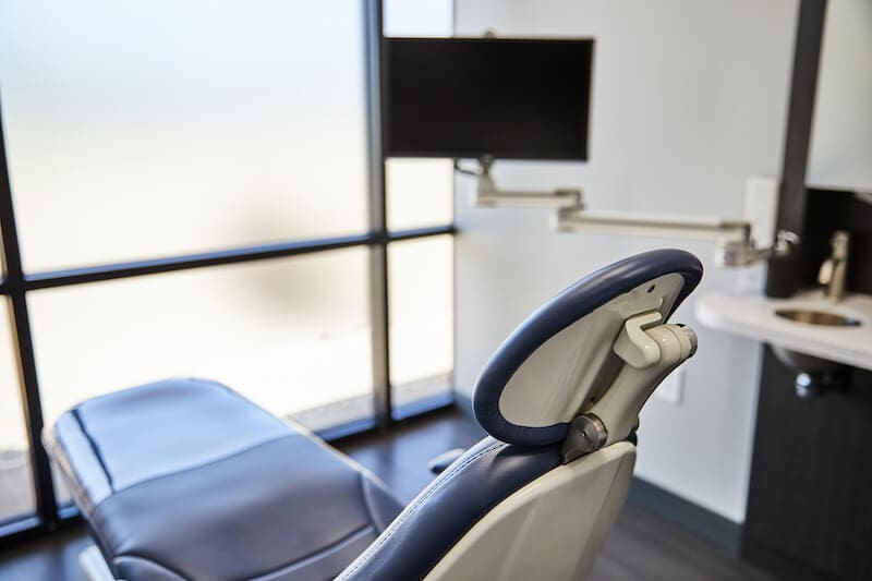 operatory room chair for full mouth rehab treatments at excel dental in ozark mo
